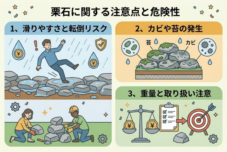 【初心者必見】栗石とは?庭や駐車場に!種類・選び方・DIY敷き方まで徹底解説